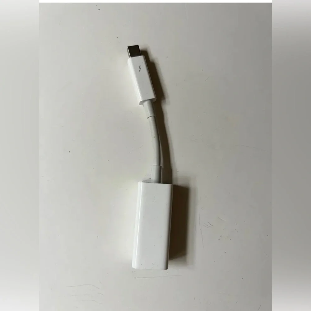 Apple Thunderbolt to Gigabit Ethernet Adapter + Kroma Wireless Charging Pad $40